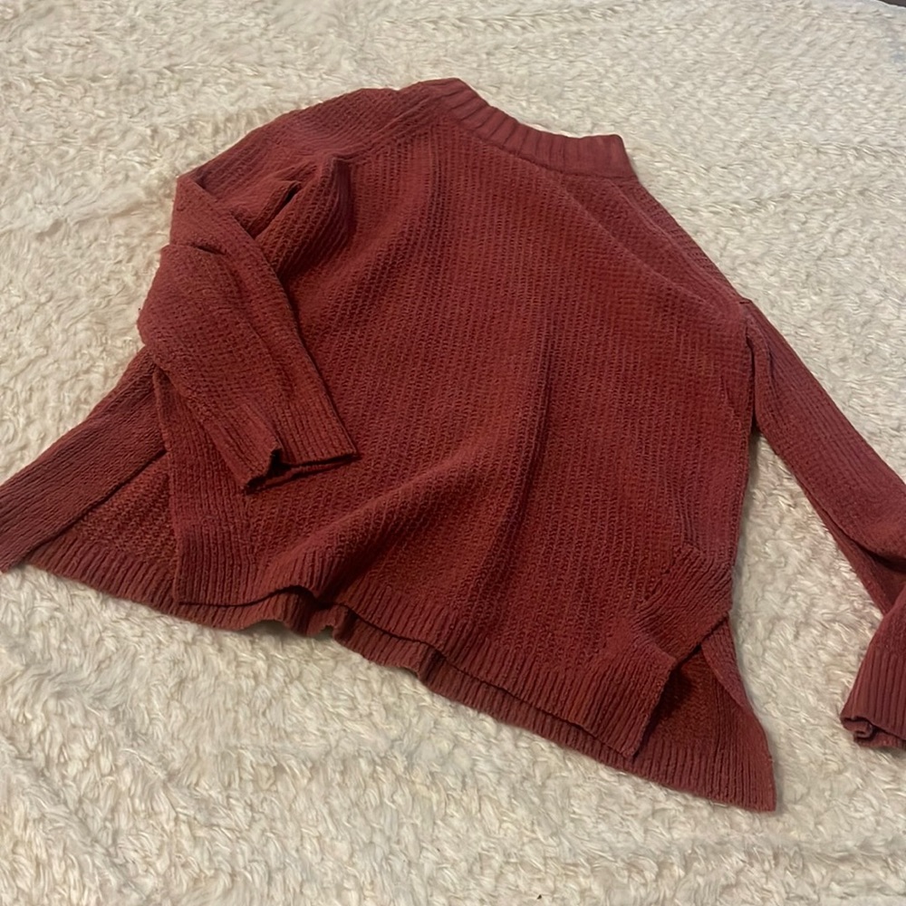 red sweater